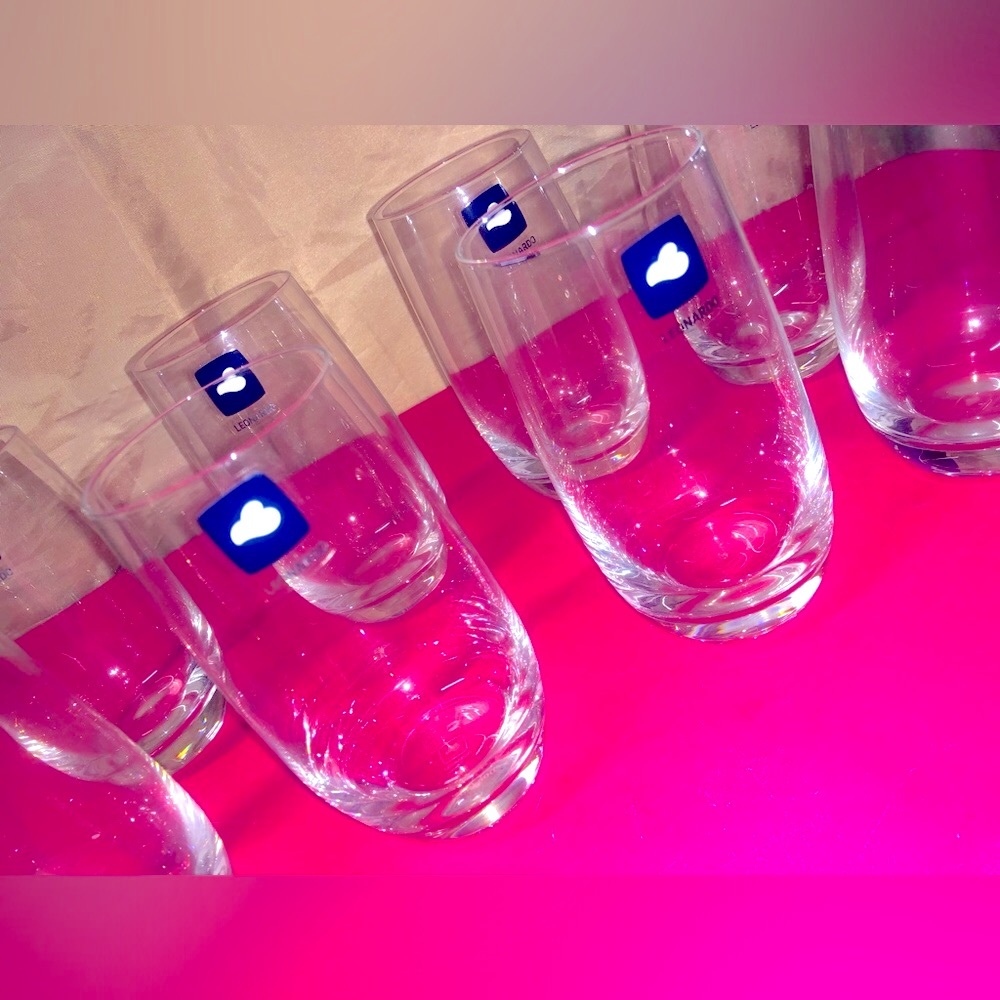 Leonardo Long Drink Teqton Glasses Tumblers 390ml 4 8 pack Tableware